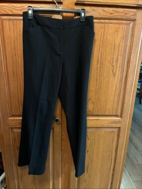 Women’s  size 6 Apostrophe Black Straight-Leg Dress Pants